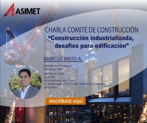 Charla Comité de Construcción: "Construcción industrializada, desafíos para edificación" @ Salón Auditorio Asimet